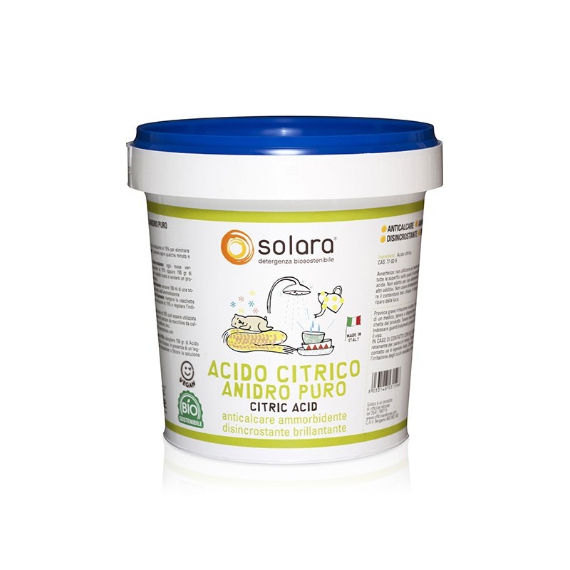 Acido citrico 750g - Pulmino Contadino